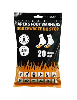 Ogrzewacze do stóp RAPEKS FOOT WARMER (20 sztuk)